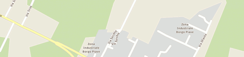Mappa della impresa nina srl a LATINA