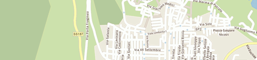 Mappa della impresa humanitas 91 soc coop arl a CASTELLAMMARE DEL GOLFO