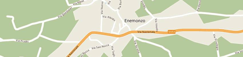 Mappa della impresa parrocchia di enemonzo a ENEMONZO