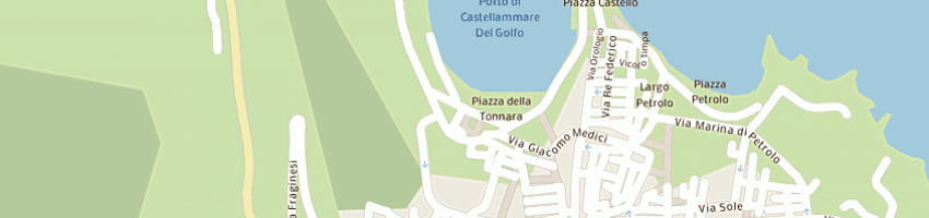 Mappa della impresa lorito anna a CASTELLAMMARE DEL GOLFO