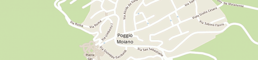 Mappa della impresa comune poggio moiano a POGGIO MOIANO