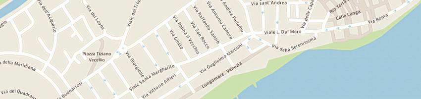 Mappa della impresa stefanutto vincenzo a CAORLE