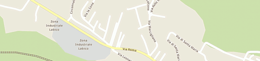 Mappa della impresa basilio roma srl a LABICO