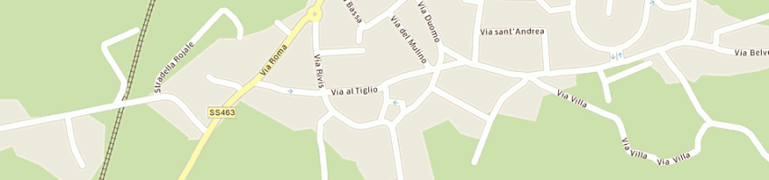 Mappa della impresa ventoruzzo andrea a CORDOVADO