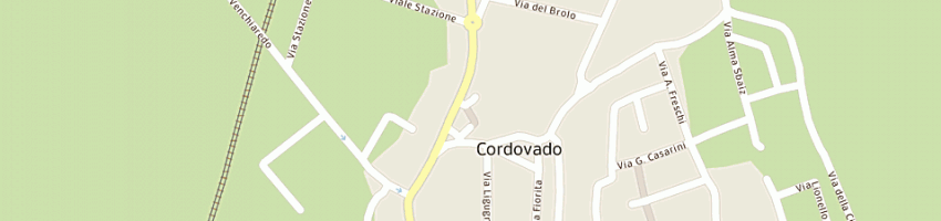 Mappa della impresa poste italiane spa a CORDOVADO