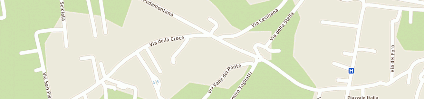 Mappa della impresa ierussi mario a PALESTRINA