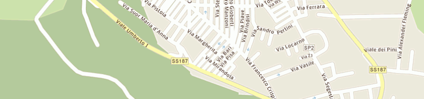 Mappa della impresa zanca giacomo a CASTELLAMMARE DEL GOLFO