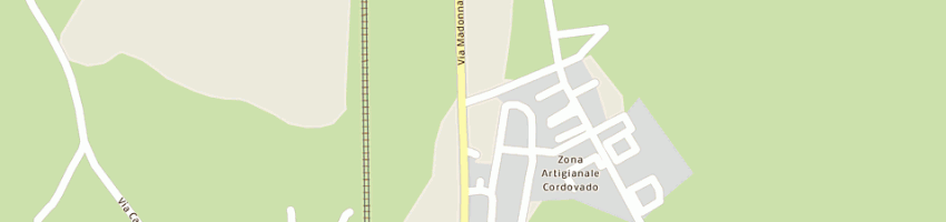 Mappa della impresa off foresto snc di foresto cristiam e ivan a CORDOVADO