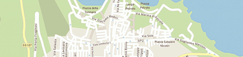 Mappa della impresa enne - bi assicurazioni di tommaso navarra e c sas a CASTELLAMMARE DEL GOLFO