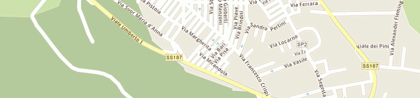 Mappa della impresa blunda giuseppe a CASTELLAMMARE DEL GOLFO