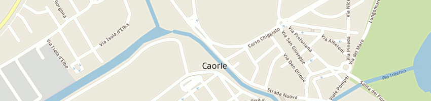 Mappa della impresa ceac snc di soncin armando e c a CAORLE