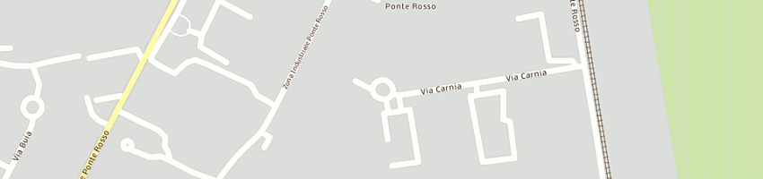 Mappa della impresa ponte rosso asfalti srl a SAN VITO AL TAGLIAMENTO