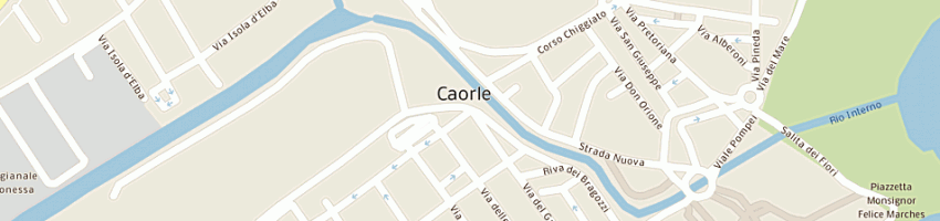 Mappa della impresa chimento renzo a CAORLE