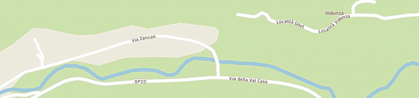 Mappa della impresa bortolussi franco a TRAVESIO