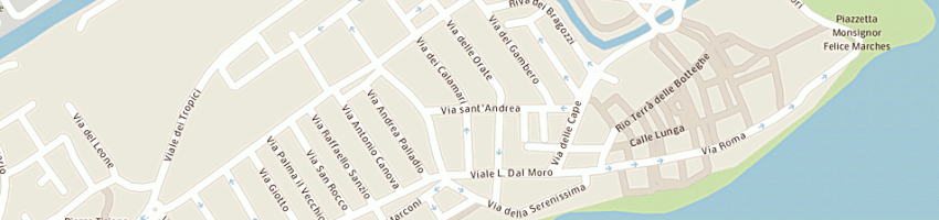 Mappa della impresa calidea sas di casellato massimo e c a CAORLE
