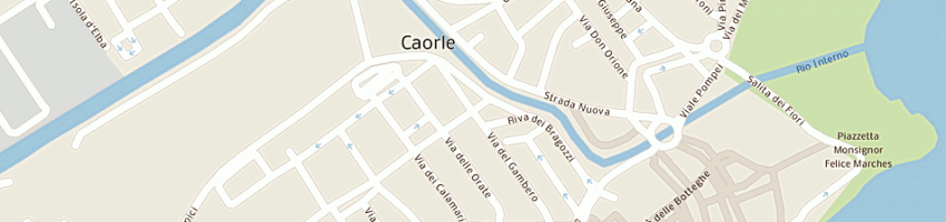 Mappa della impresa rossi silvestro a CAORLE