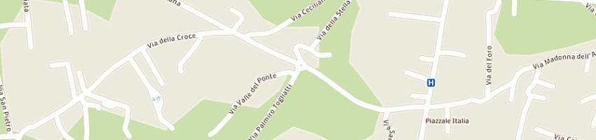 Mappa della impresa pizzeria roberto a PALESTRINA