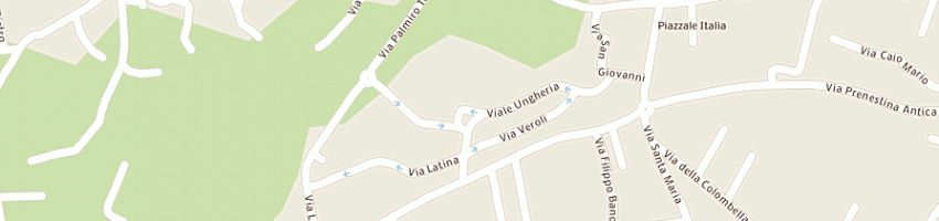 Mappa della impresa ortofrutticola preneste snc di vercelli davide e guglielmo a PALESTRINA