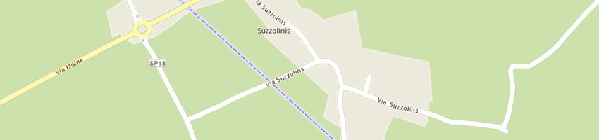 Mappa della impresa edilcostruzioni snc di zanotel aldo e benvenuto ottorino a TEGLIO VENETO
