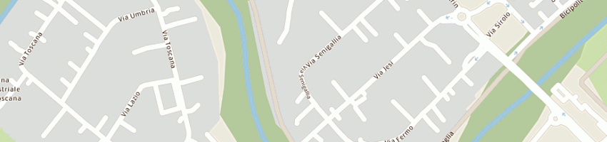 Mappa della impresa silver fox srl a PESARO
