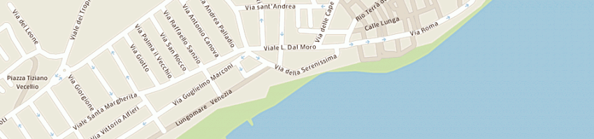 Mappa della impresa ferro vanni e c snc a CAORLE