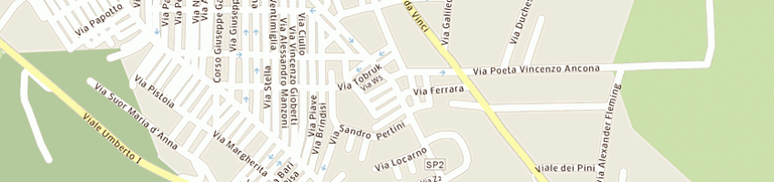 Mappa della impresa ristorante del golfo a CASTELLAMMARE DEL GOLFO