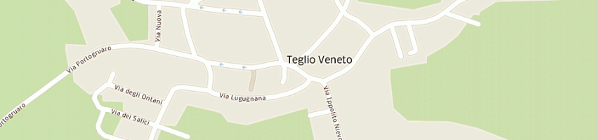 Mappa della impresa santin walter a TEGLIO VENETO
