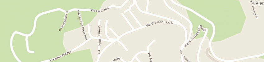 Mappa della impresa progest di leonardo tomassi sas a PALESTRINA