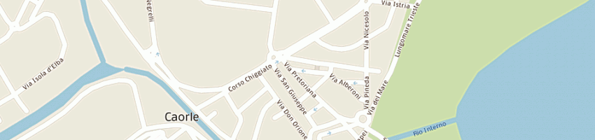 Mappa della impresa talon vittorio a CAORLE