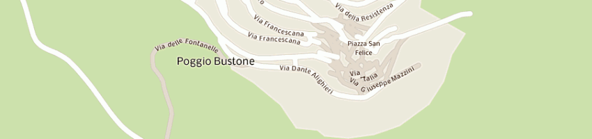 Mappa della impresa battisti giovanni a POGGIO BUSTONE