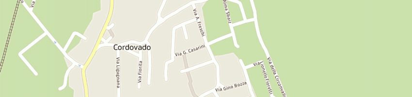 Mappa della impresa chiavuzzo andrea a CORDOVADO