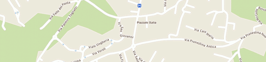 Mappa della impresa chiapparelli fiorello a PALESTRINA