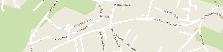 Mappa della impresa p macarra di pio e luca macarra e c sas a PALESTRINA