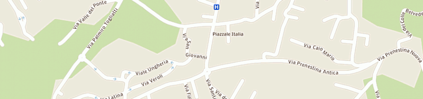 Mappa della impresa lombardi arredamenti (srl) a PALESTRINA