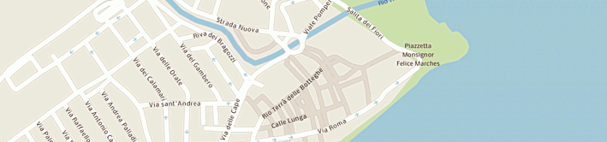 Mappa della impresa gerardi domenico a CAORLE