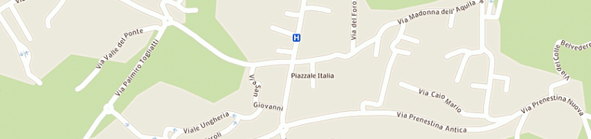 Mappa della impresa aerre 2005 srl a PALESTRINA