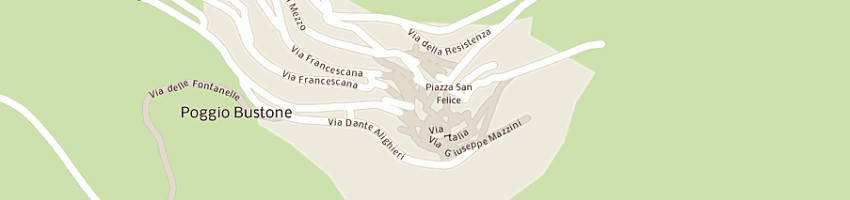 Mappa della impresa gentili angelo a POGGIO BUSTONE