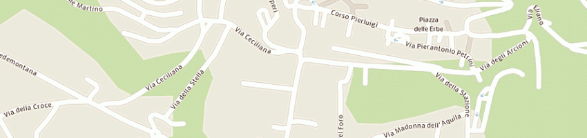 Mappa della impresa comune a PALESTRINA