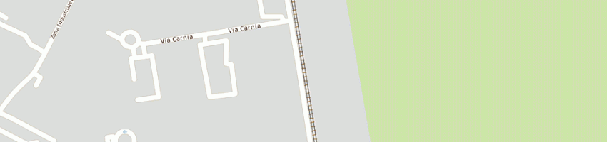 Mappa della impresa consorzio per la zona di sviluppo industriale del ponte rosso a SAN VITO AL TAGLIAMENTO