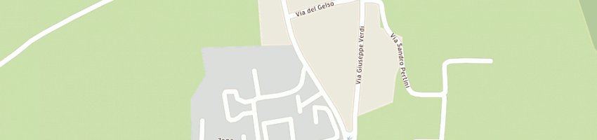 Mappa della impresa zannier gianni a SEQUALS