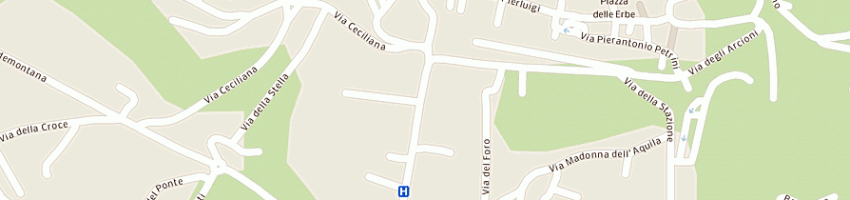 Mappa della impresa valacchi franca a PALESTRINA