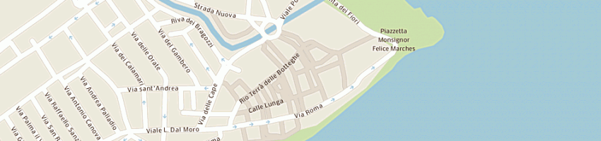 Mappa della impresa brichese paolo a CAORLE