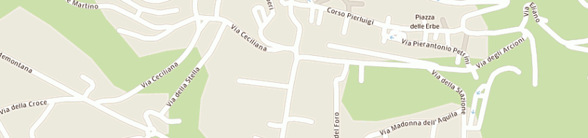 Mappa della impresa bar antonio societa' in accomandita semplice di andreoli francesco e c a PALESTRINA