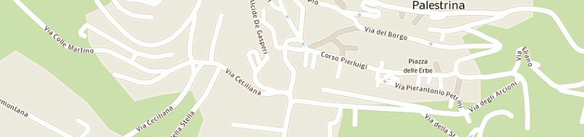 Mappa della impresa orita raimondo a PALESTRINA