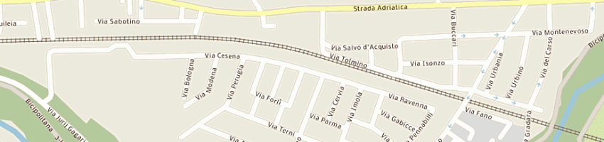 Mappa della impresa parrocchia s paolo a PESARO