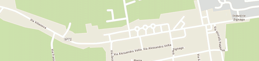 Mappa della impresa collauto nadia e vendrame loretta - snc a PORTOGRUARO