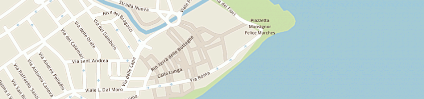Mappa della impresa banca intesa spa a CAORLE
