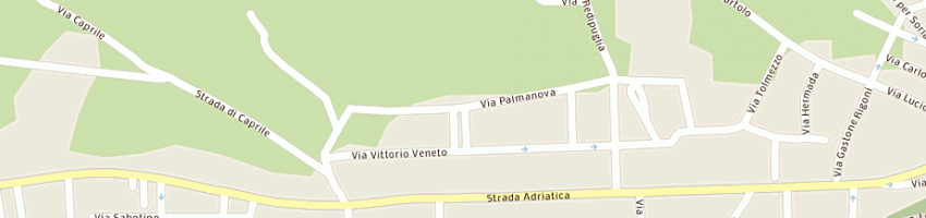 Mappa della impresa zecchi marco a PESARO