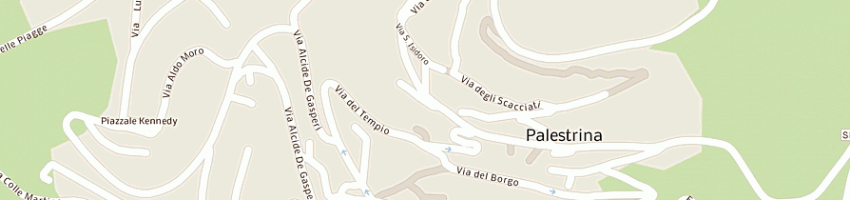 Mappa della impresa gestcap srl a PALESTRINA