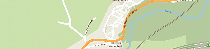 Mappa della impresa sirini giovanni a VICOVARO
